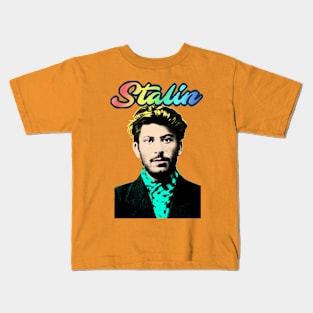 Stalin Pop Art Tribute Kids T-Shirt